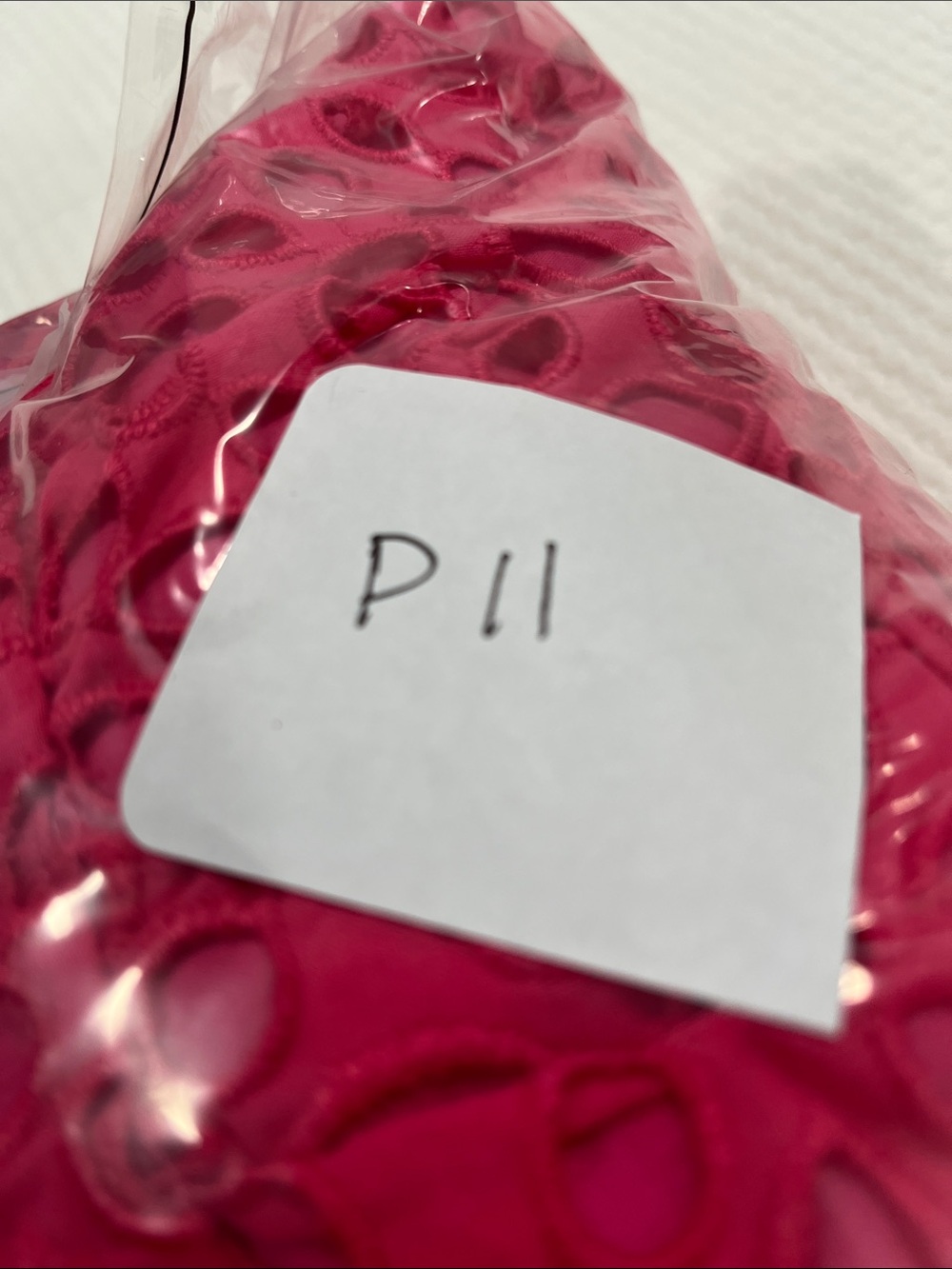 J. Crew Eyelet Long Sleeve Midi Dress in Bright Pink Pockets Barbiecore coquette - Picture 11 of 11